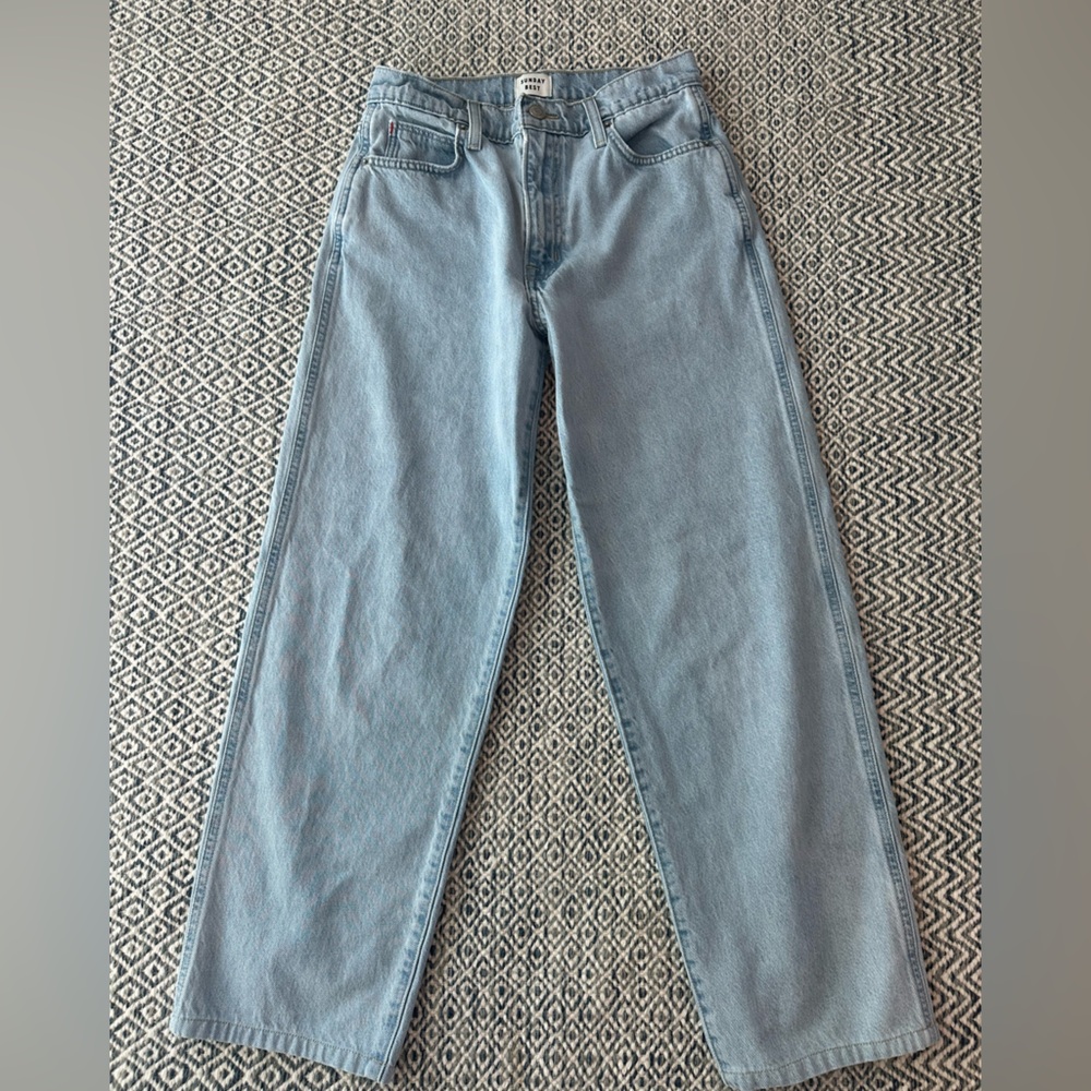 Sunday Best Sky Blue Denim Pants